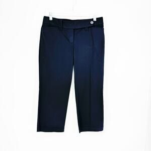 Loft Cropped Black Pants Size 4